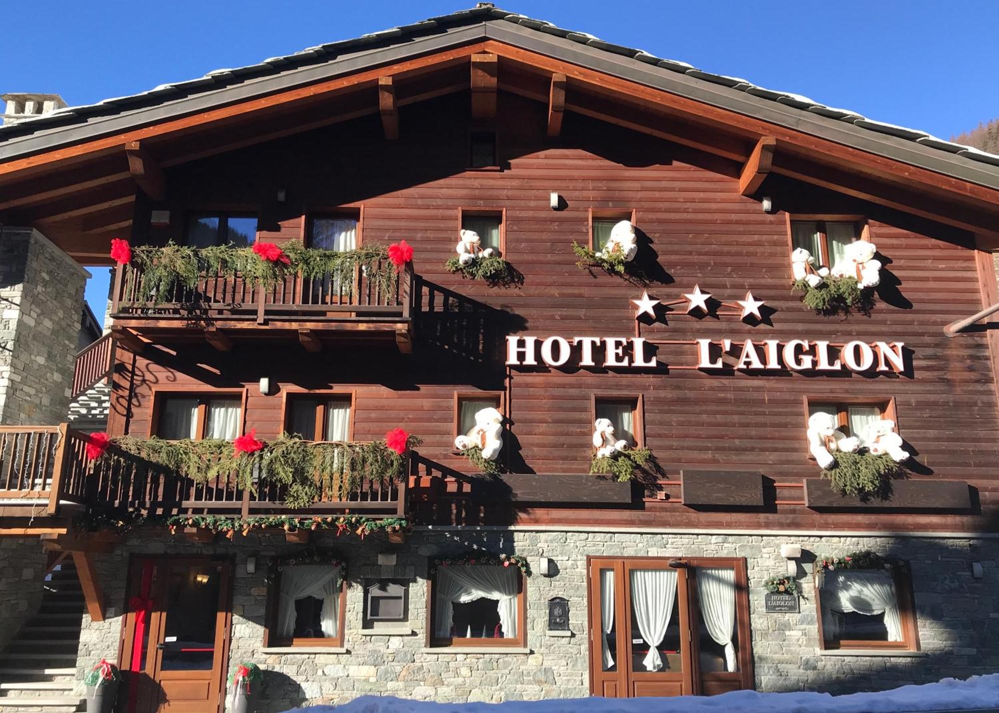 Hotel L' Aiglon Champoluc Exterior foto