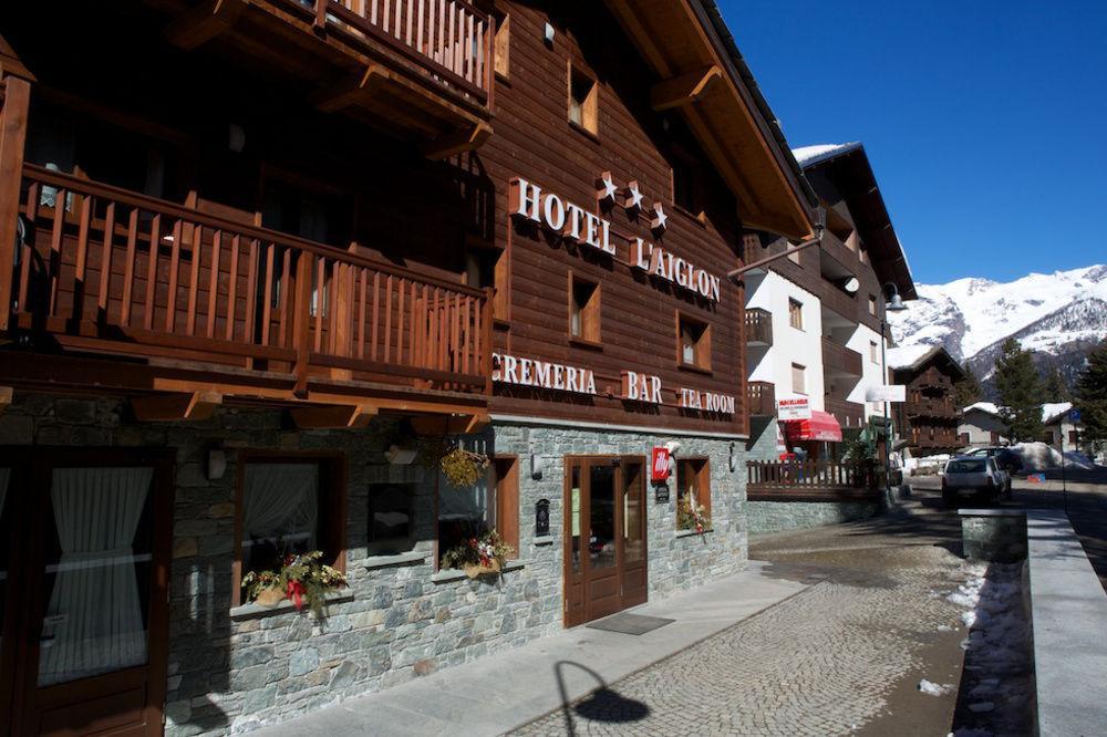 Hotel L' Aiglon Champoluc Exterior foto